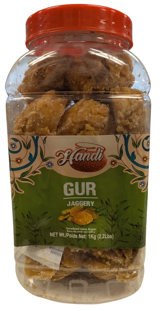 HANDI PESI GUR (JAGGERY) 1KG