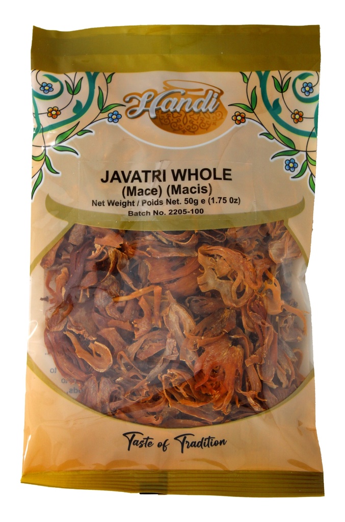 HANDI JAVATRI WHOLE 50GM