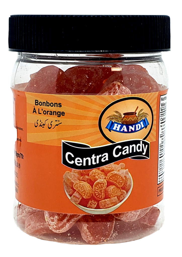 HANDI JAR GOLI ORANGE (SANTRA) CANDY 200GM