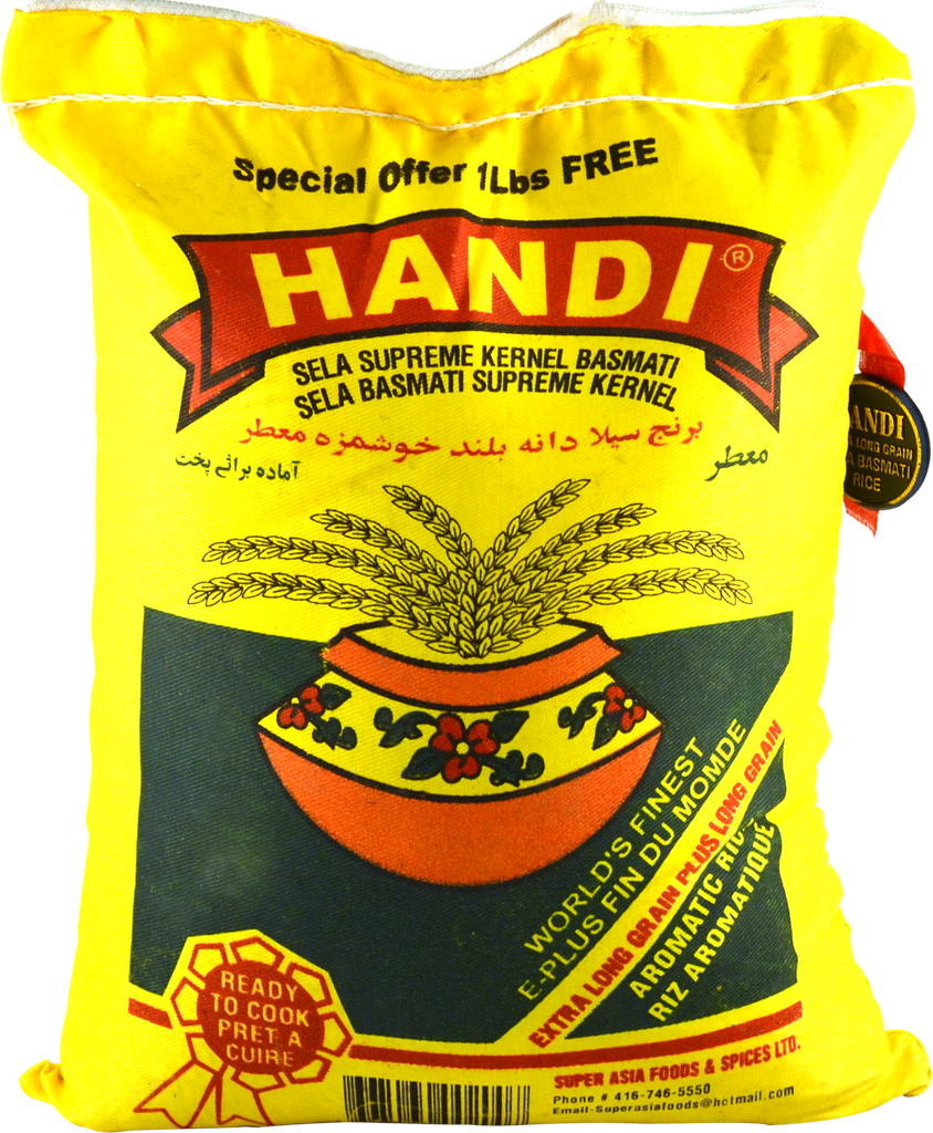 HANDI SELLA BASMATI RICE 40 LB