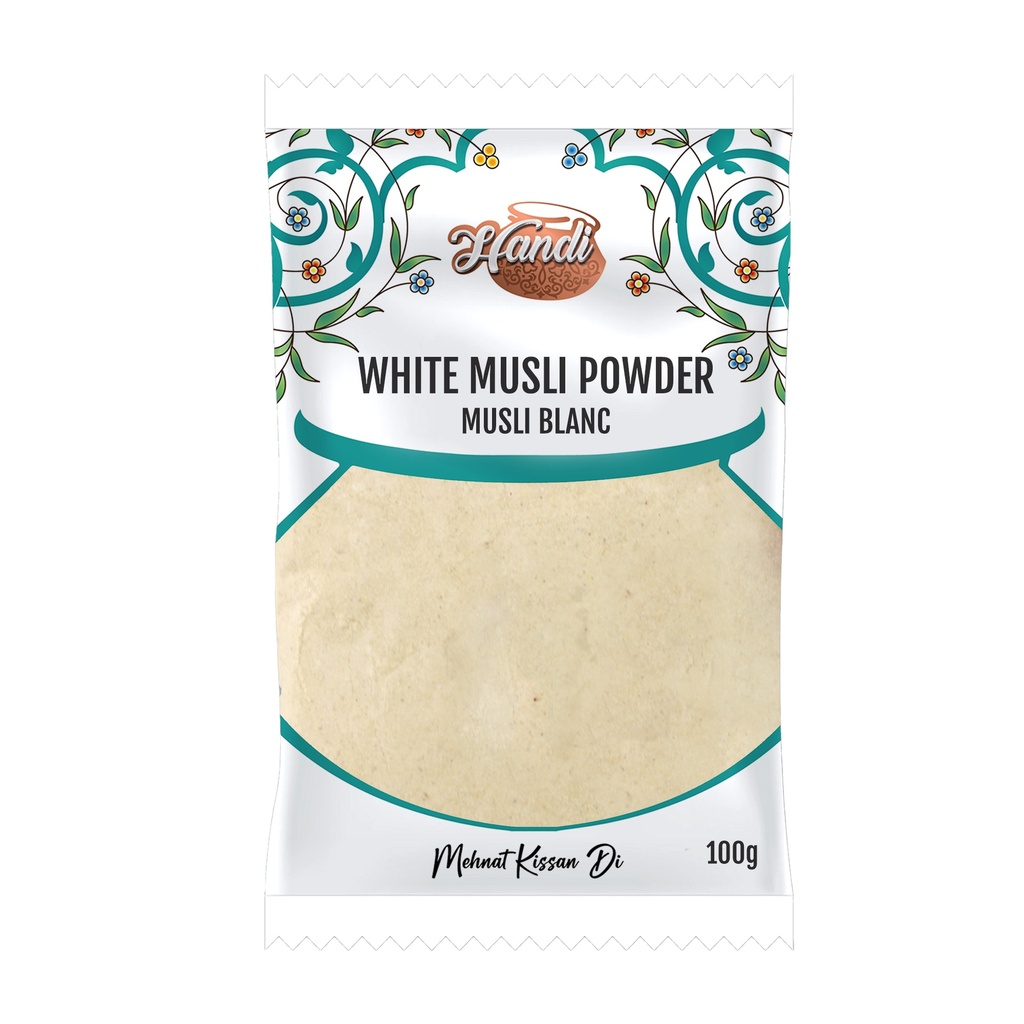 HANDI PS WHITE MUSLI POWDER 100GM