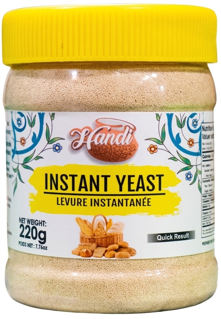 HANDI JAR YEAST 220GM