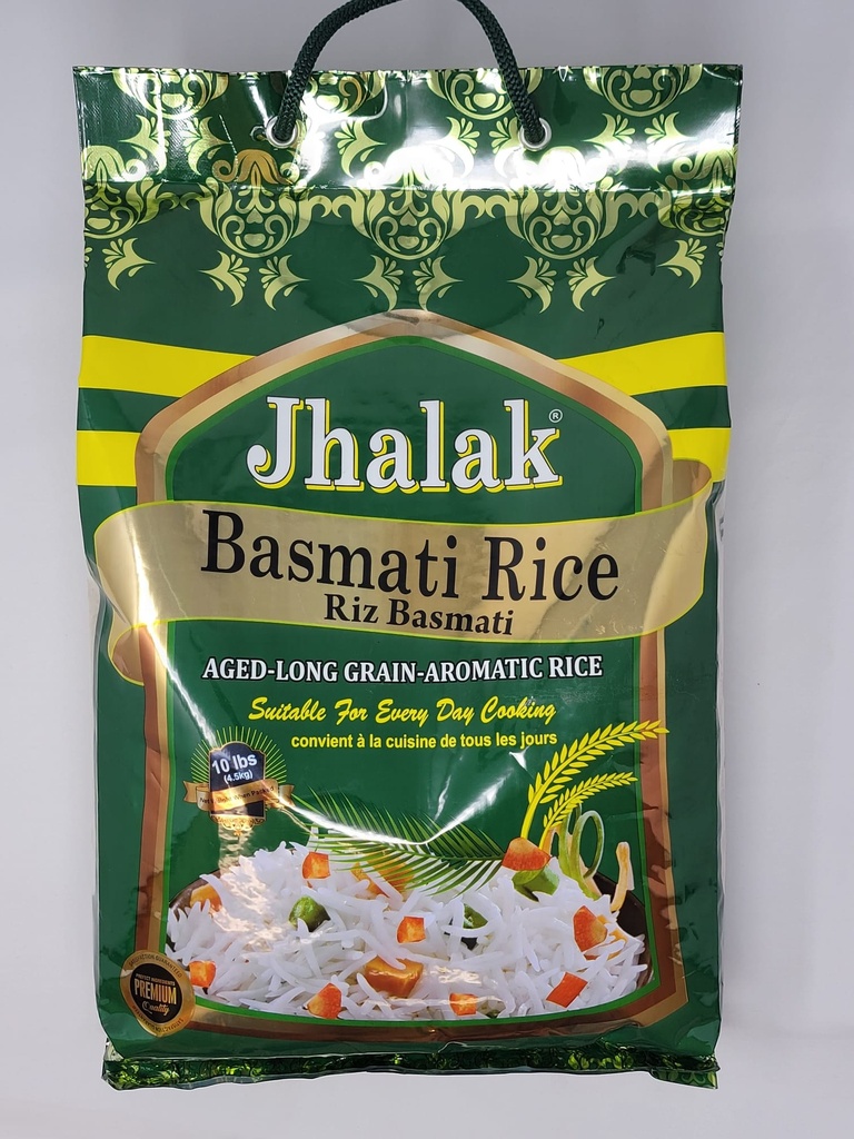 RICE JHALAK BASMATI 10LB
