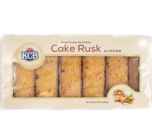 KCB CAKE RUSK ALMOND 226 Gms