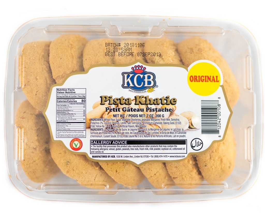 KCB KHATIE 170 GM PISTA