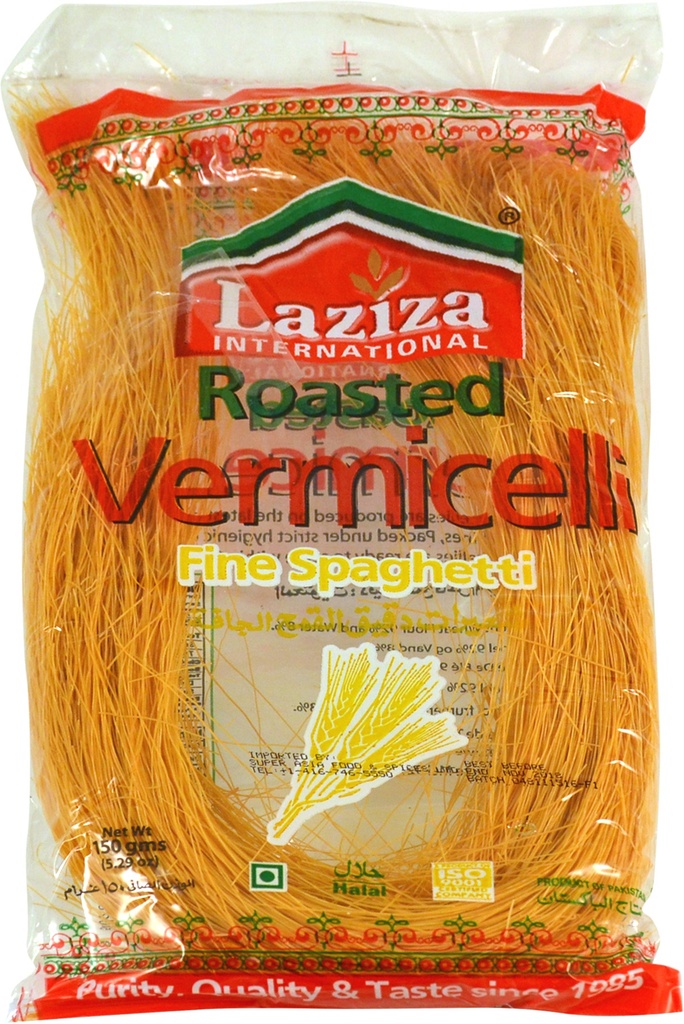 LAZIZA VERMICELLI U SHAPE 150GM