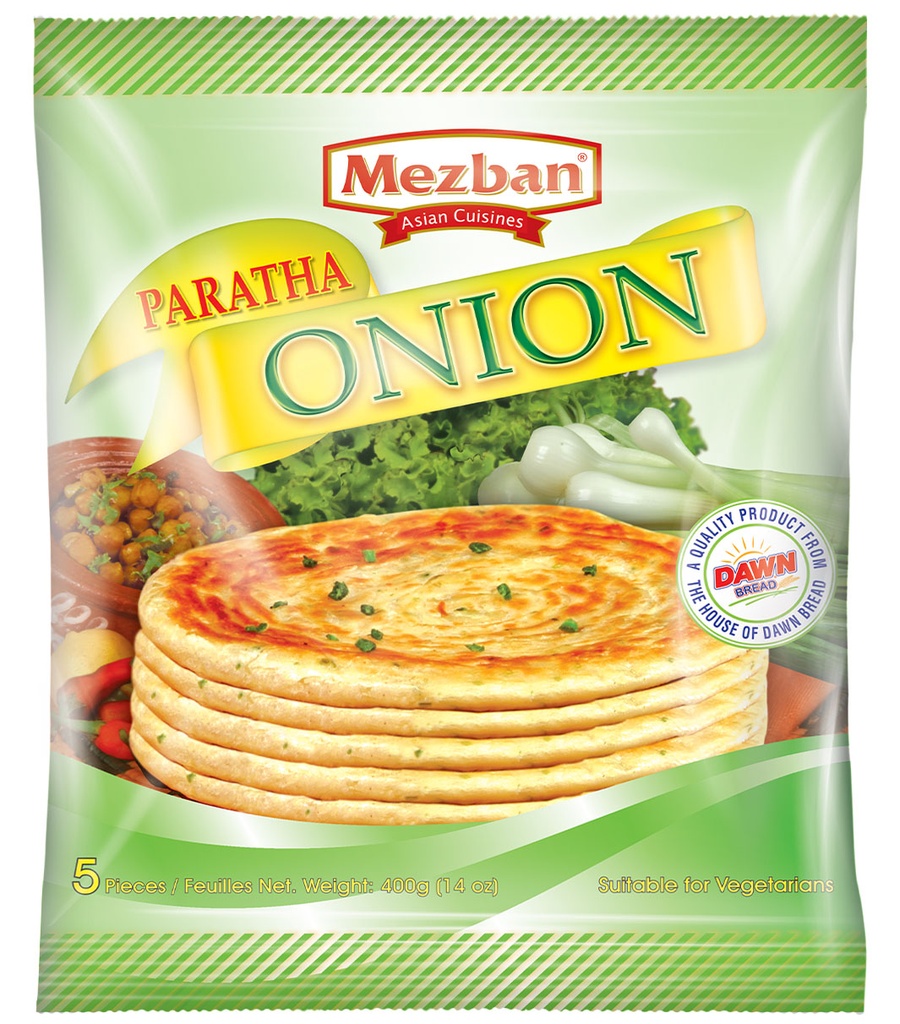 MEZBAN ONION PARATHA 5PCS