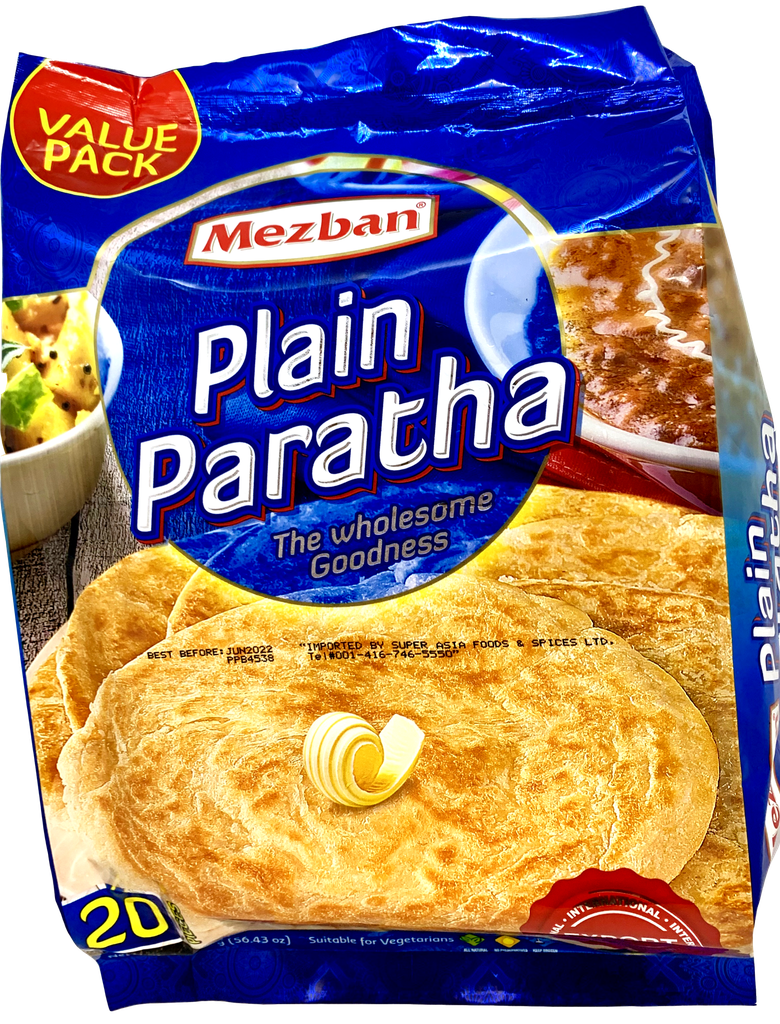 MEZBAN (VALUE PACK) PLAIN PARATHA 20PCS