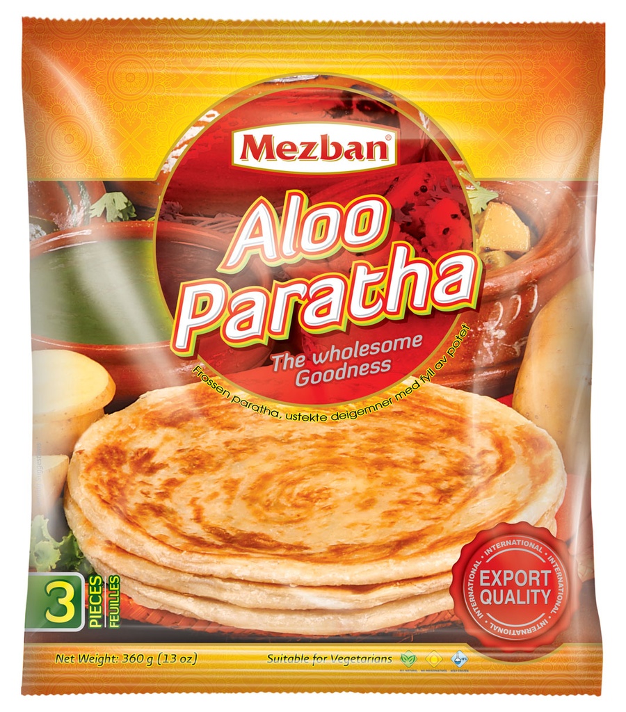 FZ MEZBAN PARATHA POTATO (AALOO) 3PC 360GM
