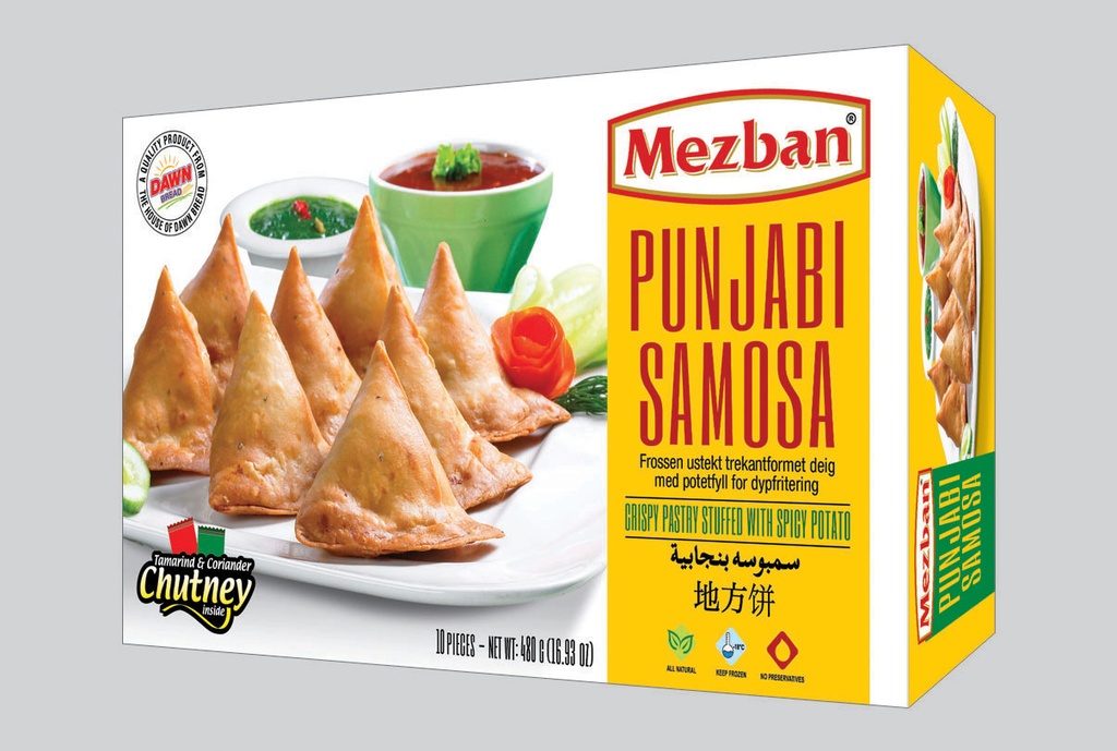 MEZBAN PUNJABI SAMOSA 10PCS