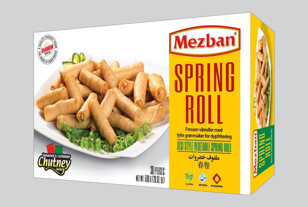 FZ MEZBAN BX SPRING ROLLS 30 ROLLS 590GM