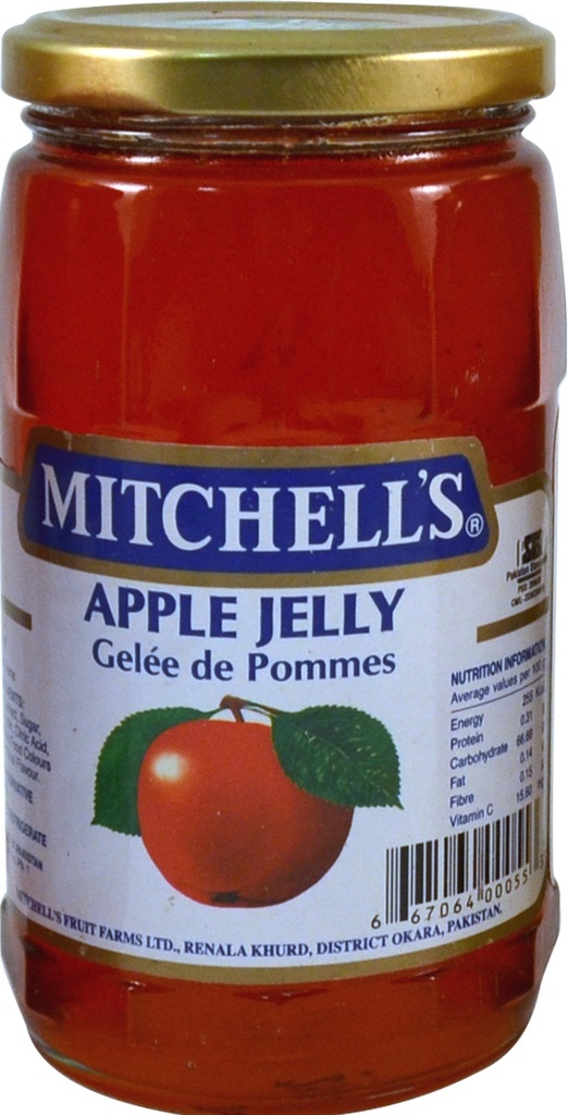 MITCHELL'S APPLE JELLY 450GM