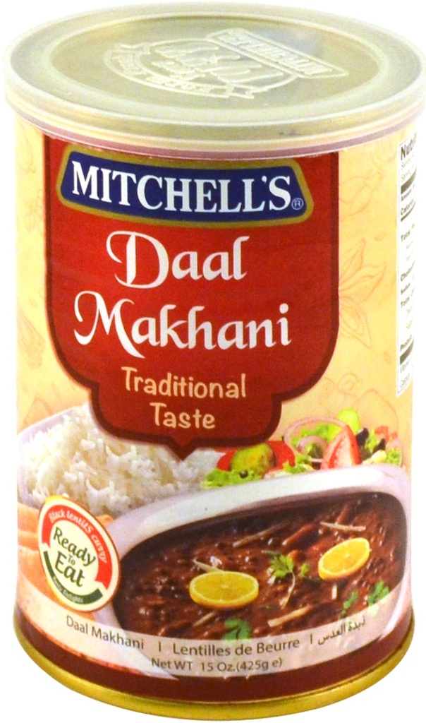 MITCHELL'S READY TO EAT DAAL MAKHNI 425GM