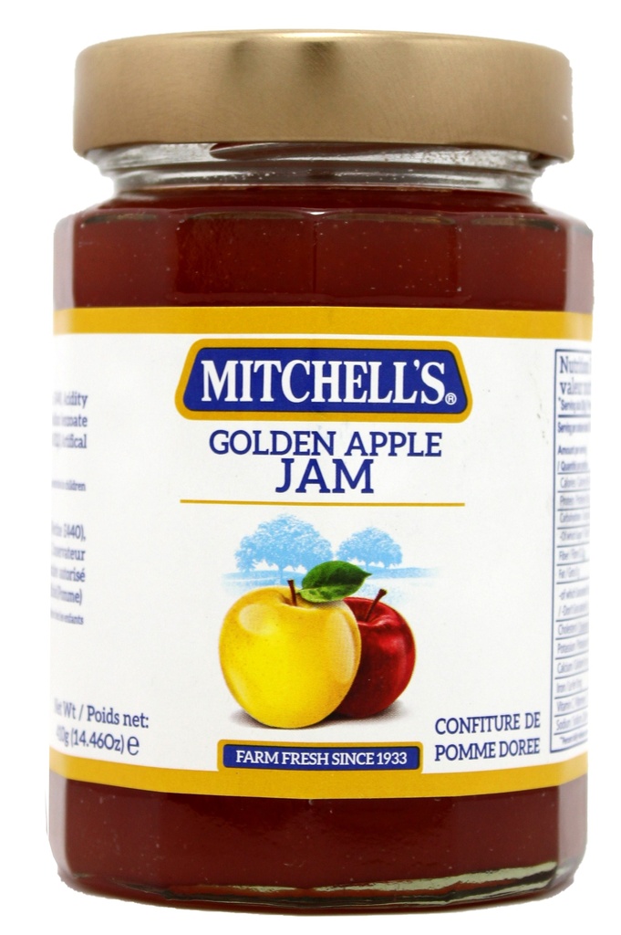 MITCHELL'S JAM GOLDEN APPLE 410 GM
