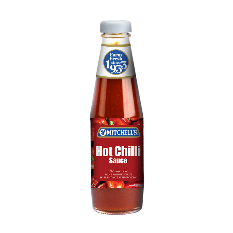 MITCHELL'S SAUCE SML HOT CHILLI 300GM