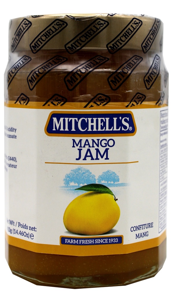 MITCHELL'S JAM MANGO 410GM