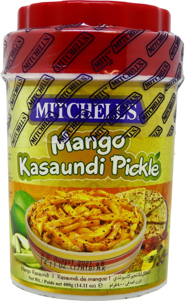 MITCHELL'S MANGO KASUNDI PICKLE 400GM