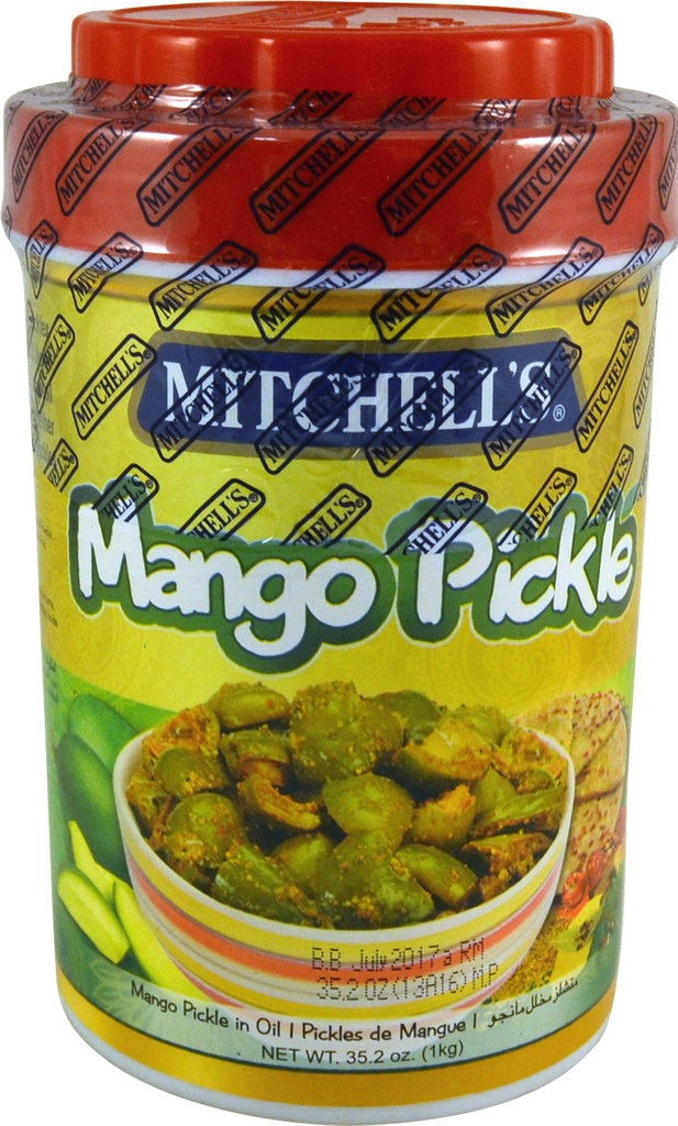 MITCHELL'S PICKLE LRG MANGO 1KG