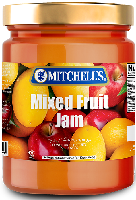 MITCHELL'S JAM MIXED FRUIT 410GM