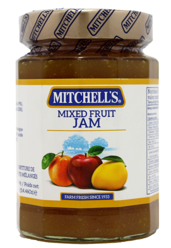 MITCHELL'S MIX FRUIT JAM 410GM