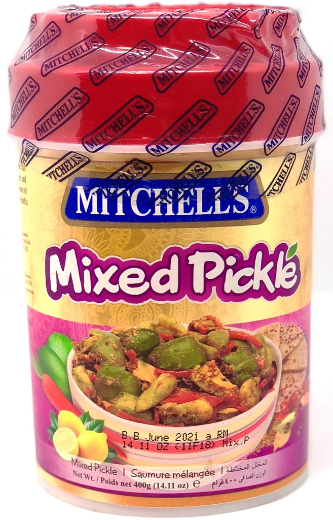 MITCHELL'S PICKLE SML MIX 400GM