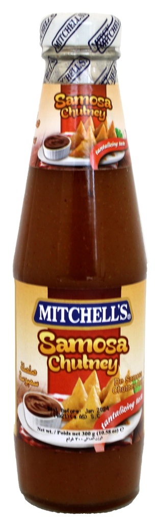 MITCHELL'S SAMOSA CHUTNY BOTTLE 300GM