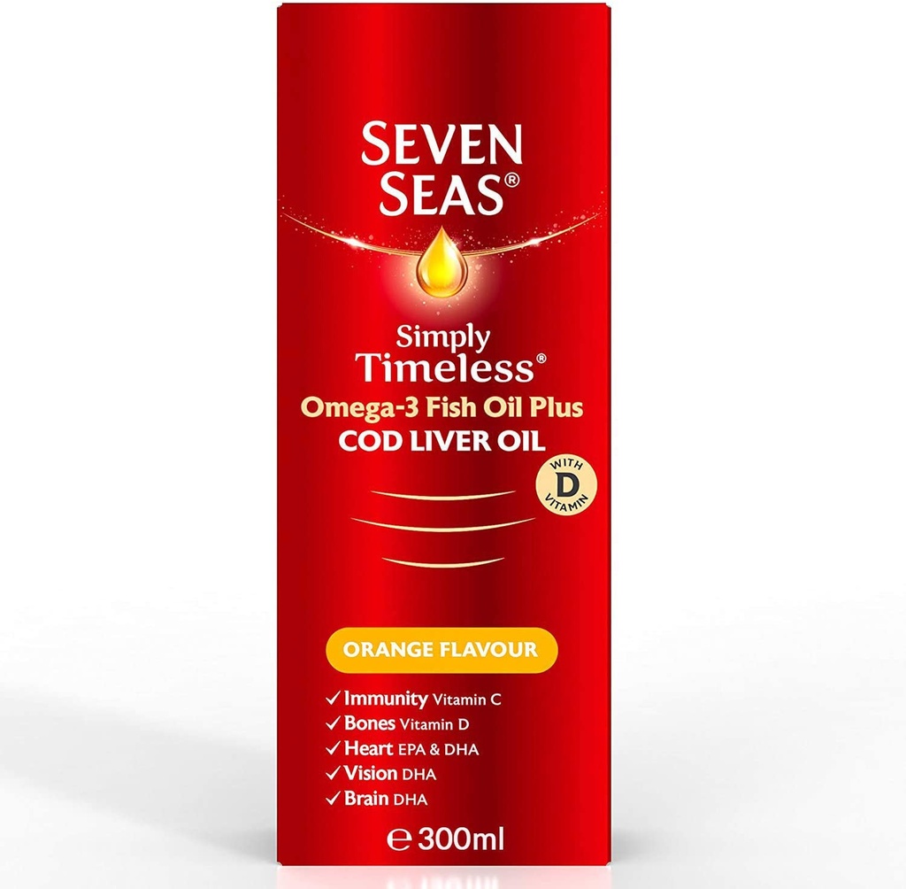 SEVEN SEAS SYRUP ORANGE (LARGE) 300ML