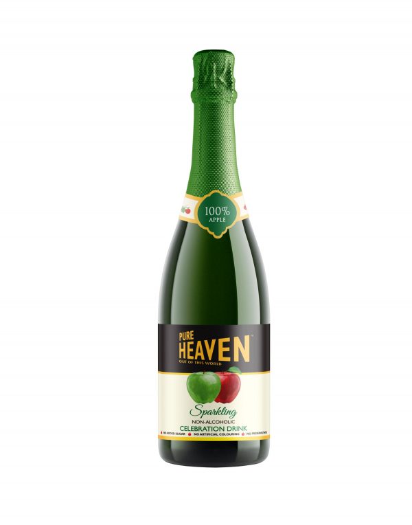 PURE HEAVEN APPLE SPARKLING DRINK 750ML