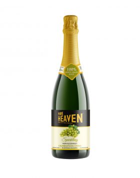 PURE HEAVEN WHITE GRAPE SPARKLING DRINK 750ML