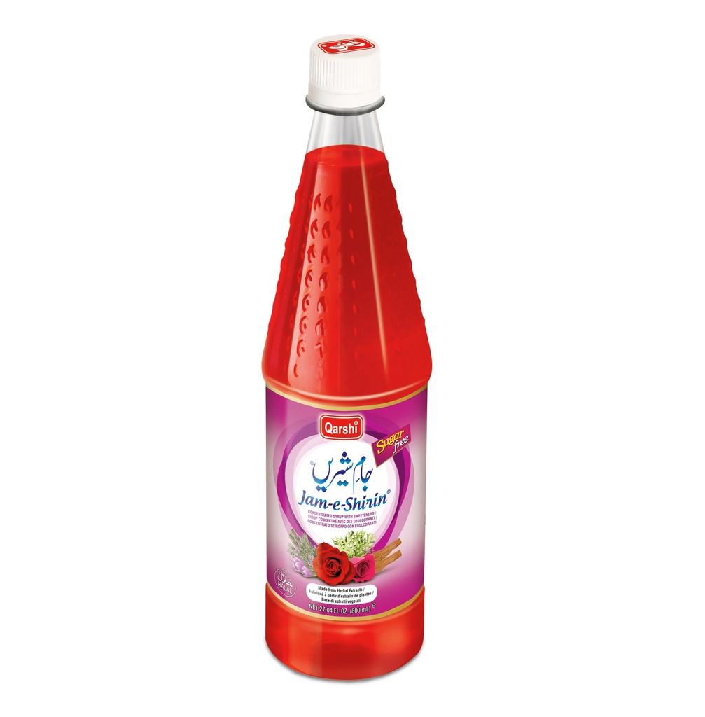 QARSHI SYRUP JAM-E-SHIRIN DIET 800ML