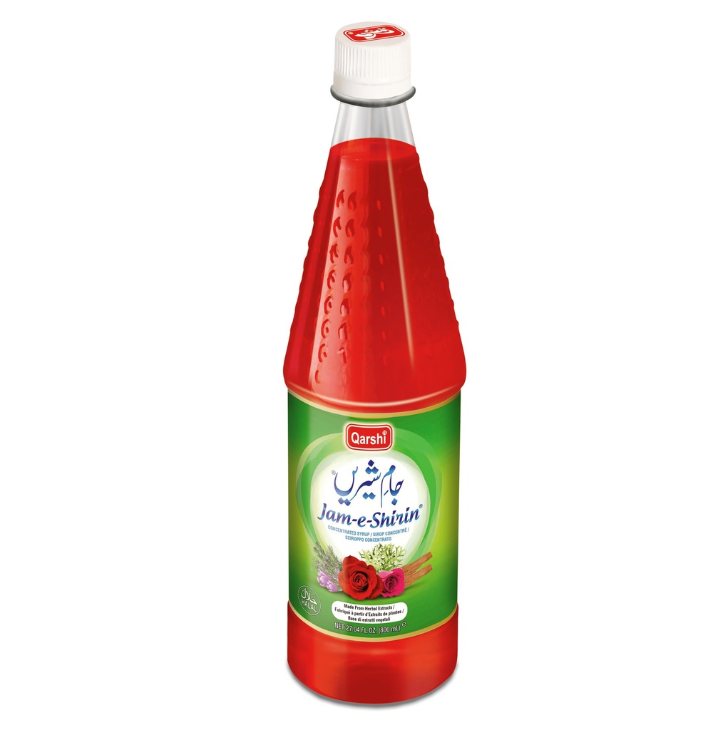 QARSHI SYRUP JAM-E-SHIRIN REGULAR 800ML