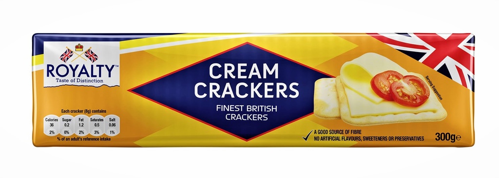 ROYALTY CREAM CRACKER 300GM