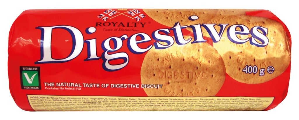 ROYALTY DIGESTIVE BISCUIT 400GM