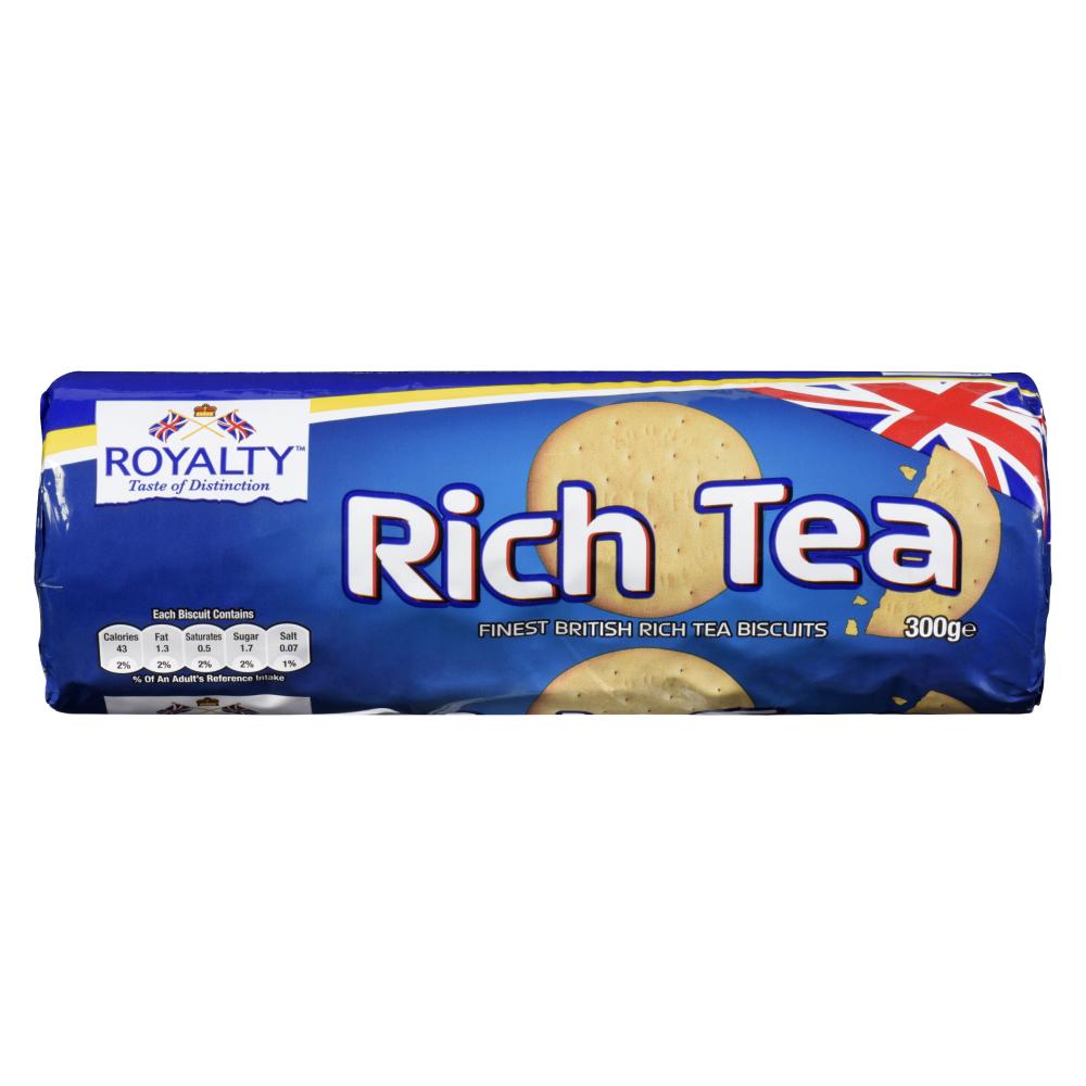 ROYALTY RICH TEA COOKIES 300GM