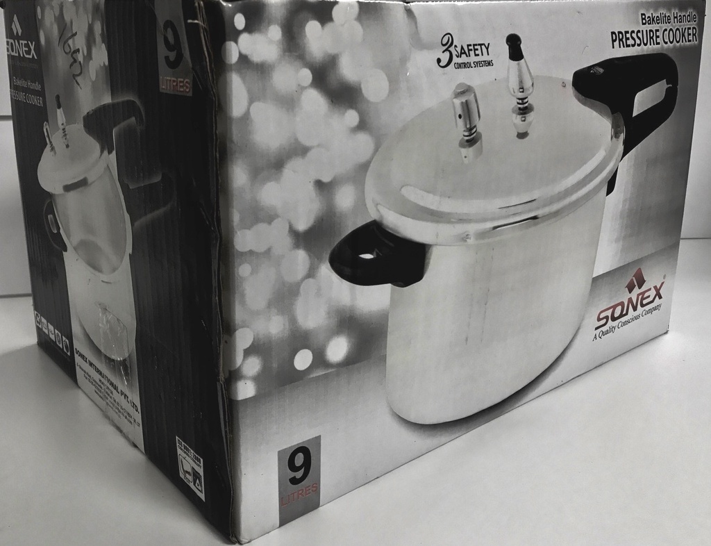 SONEX PRESSURE COOKER-9LTR 