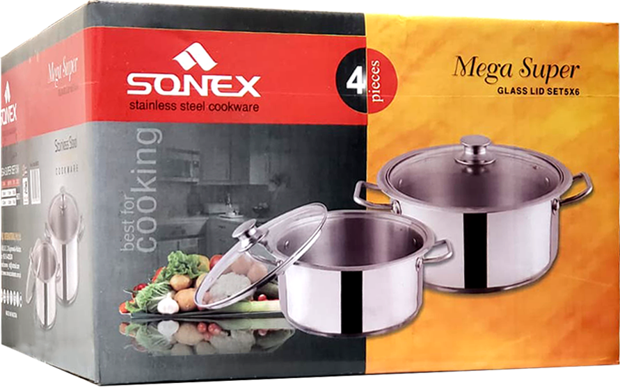 SONEX STAINLESS STEEL MEGA SUPER SET5-6