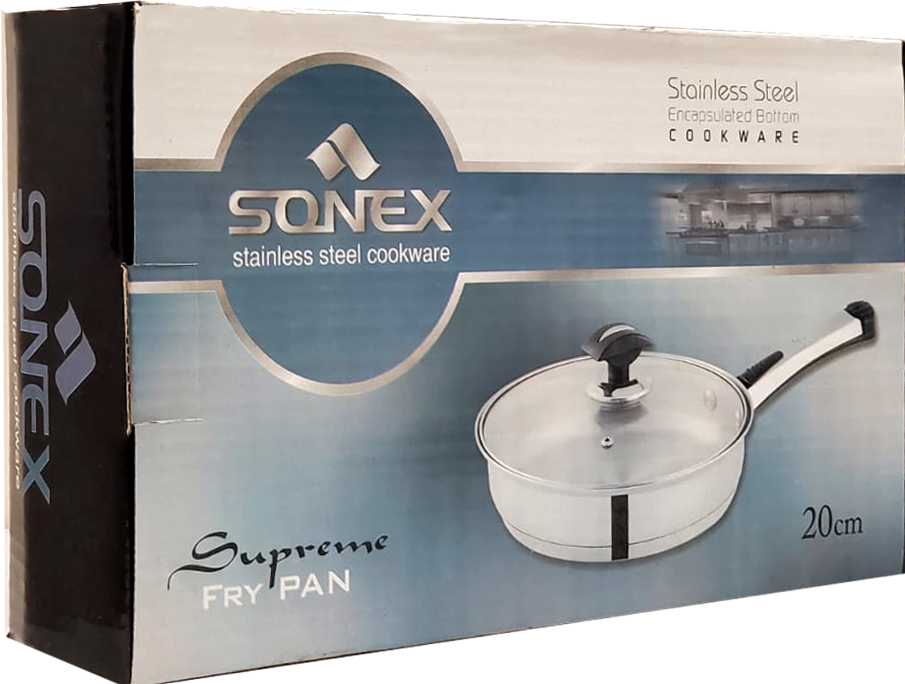 SONEX ST. STEEL SUPREME FRY PAN 20CM 