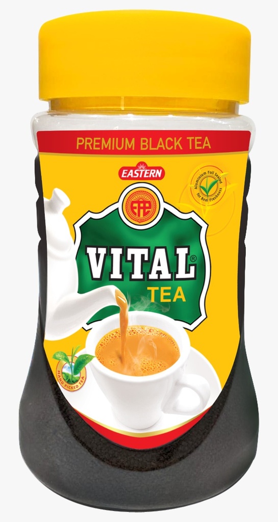 VITAL BLACK TEA IN JAR 450GM