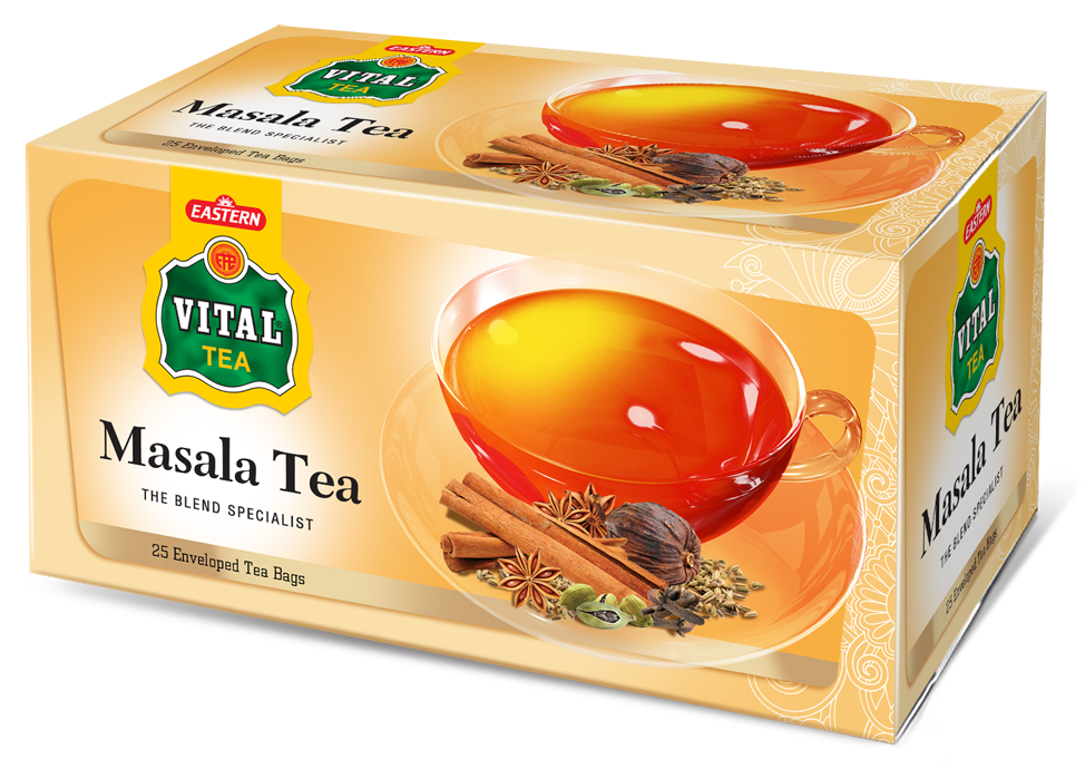 VITAL TEA BAGS MASALA BLACK TEA 25 TBAGS