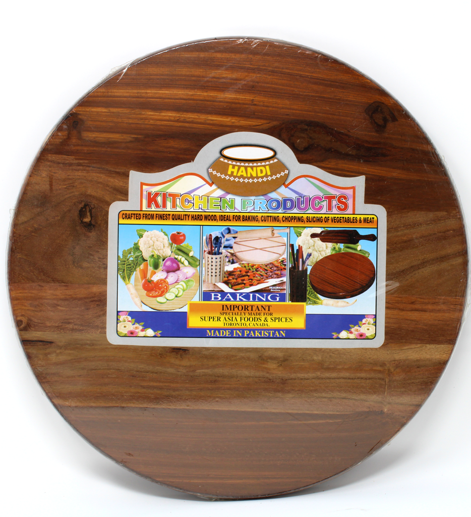 HANDI UTW WOODEN CHAKLA ROLLER PIN BOARD 6 PCS