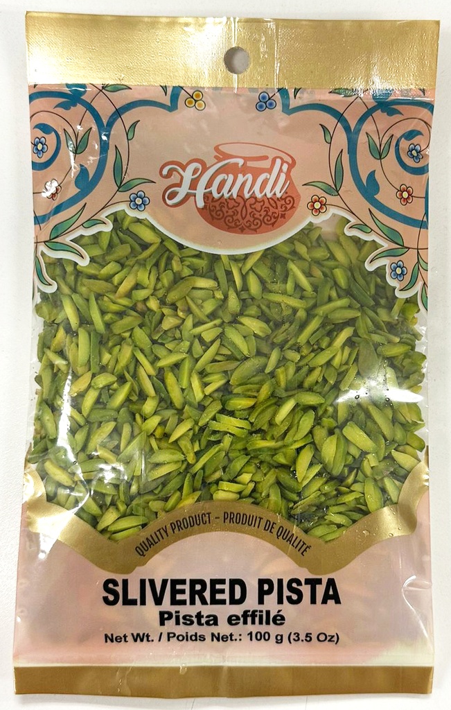 HANDI SLIVERED PISTACHIOS 100GM