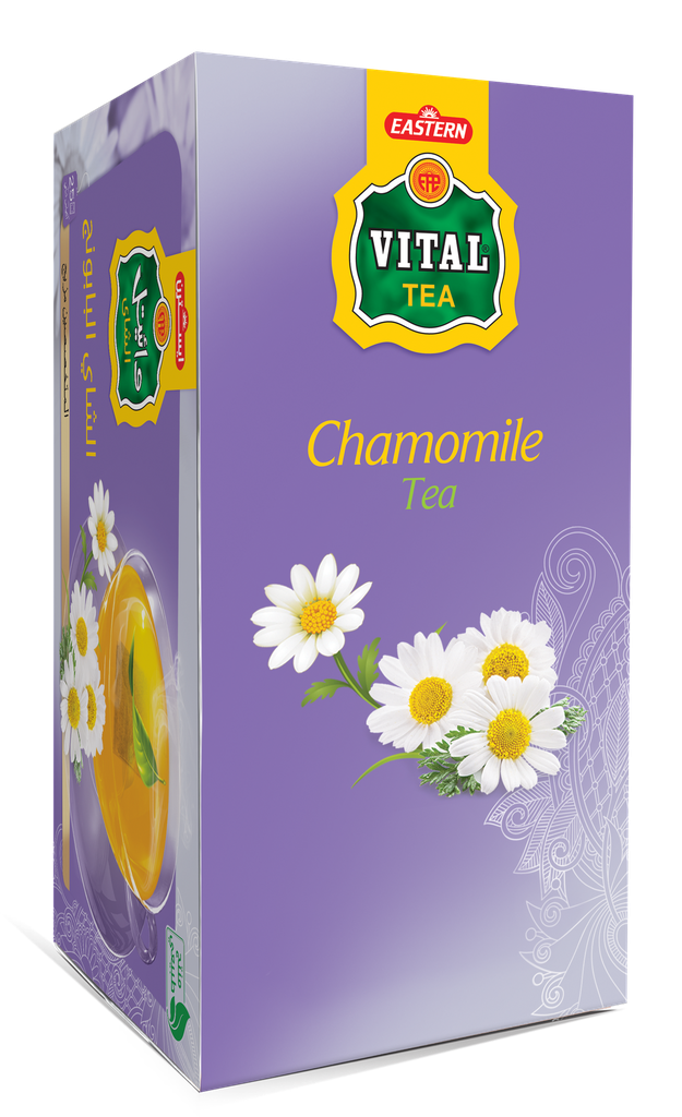 VITAL TEA BAGS GREEN TEA WITH CHAMOMILE 30TBAGS