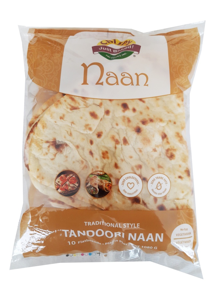 CRISPY 10” PLAIN NAAN 1080GM