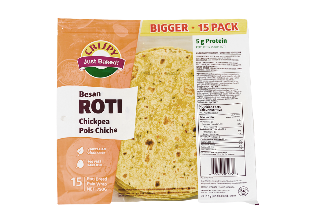 CRISPY ROTI BESAN 500G