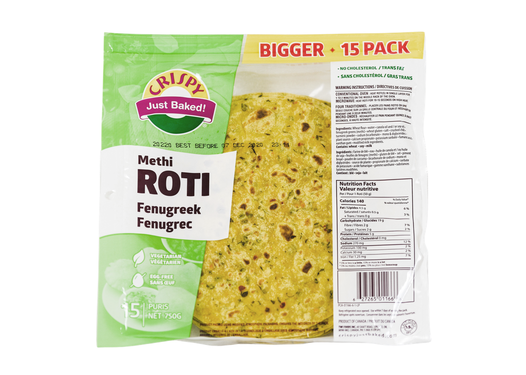 CRISPY ROTI METHI 500G