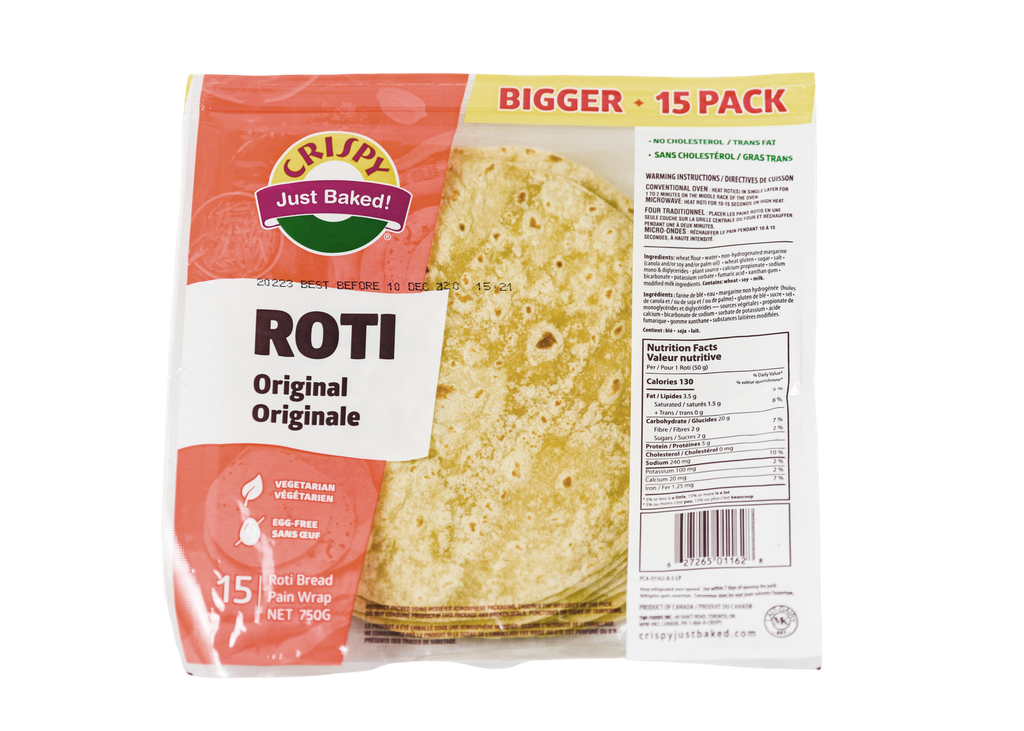 CRISPY ROTI WHITE ORIGINAL 500G