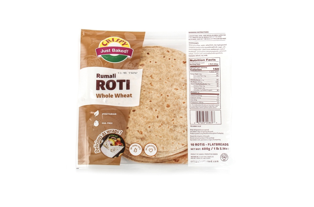 CRISPY ROTI RUMALI WW 600G