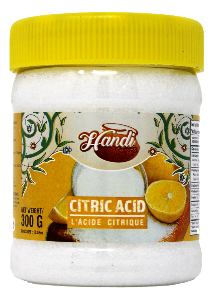 HANDI CITRIC ACID IN JAR 230GMS