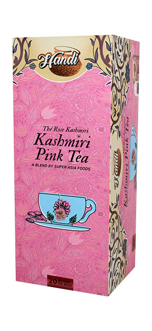 HANDI TEA T-BAGS KASHMIRI PINK