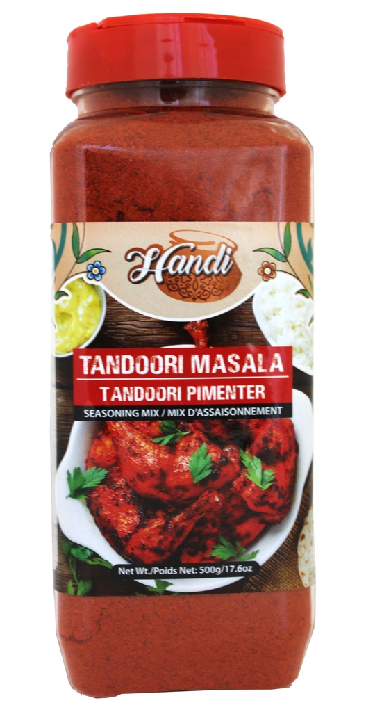 HANDI RMA JAR TANDOORI MASALA DARK 500GM
